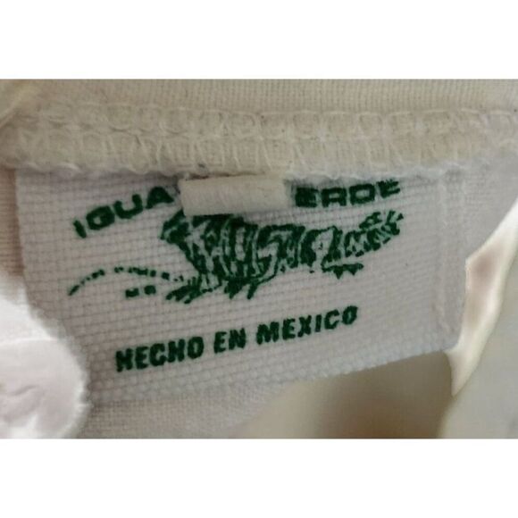 Vintage Mexican Puerto Vallarta Sailfish Shirt Mens M White Surfer - Picture 6 of 12